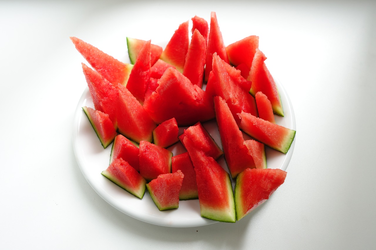 watermelon  fruit  fresh free photo