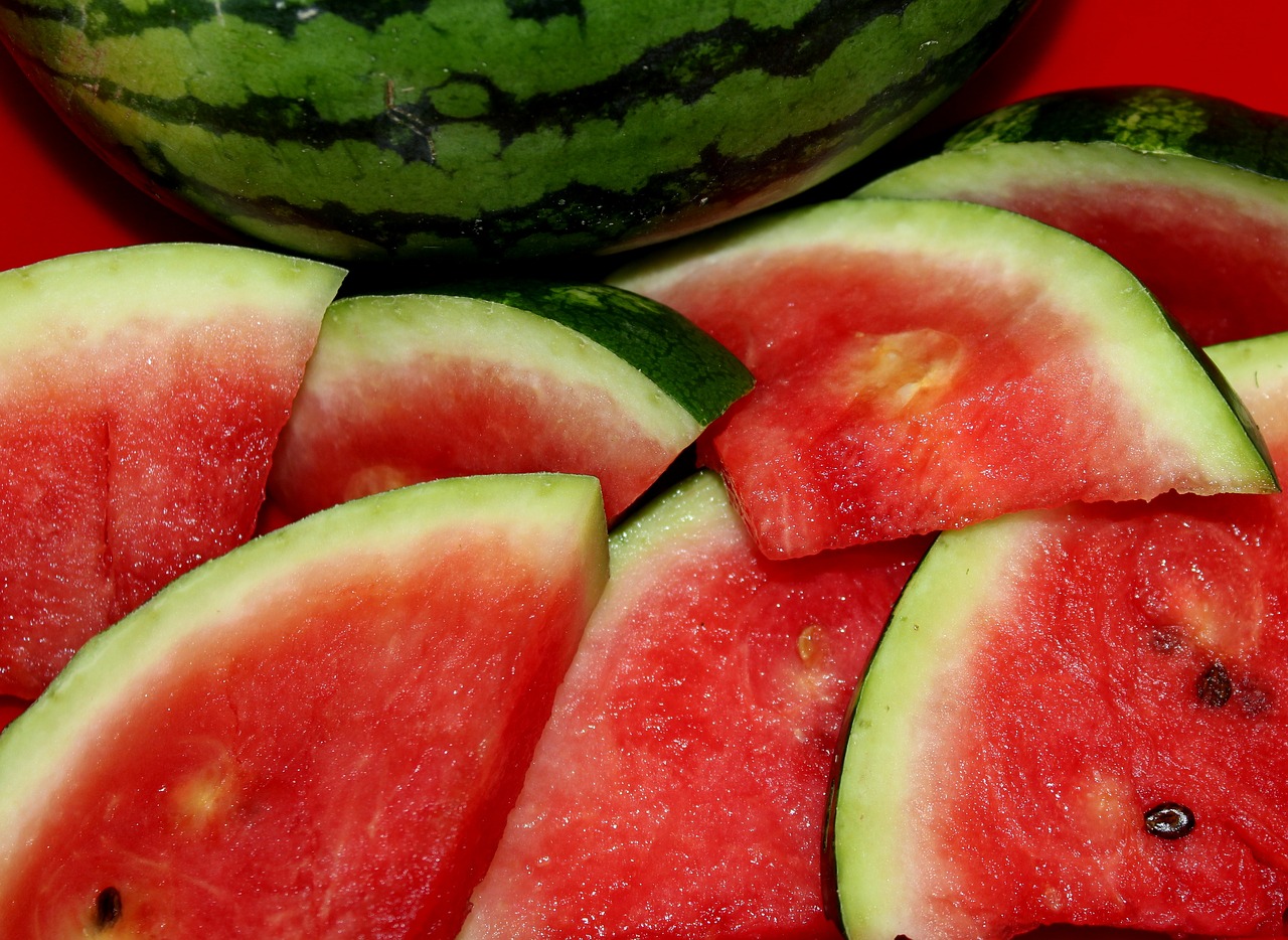 watermelon  fruit  vitamins free photo