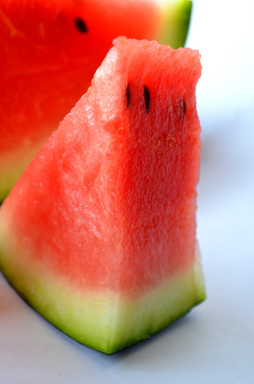 watermelon melon cut free photo
