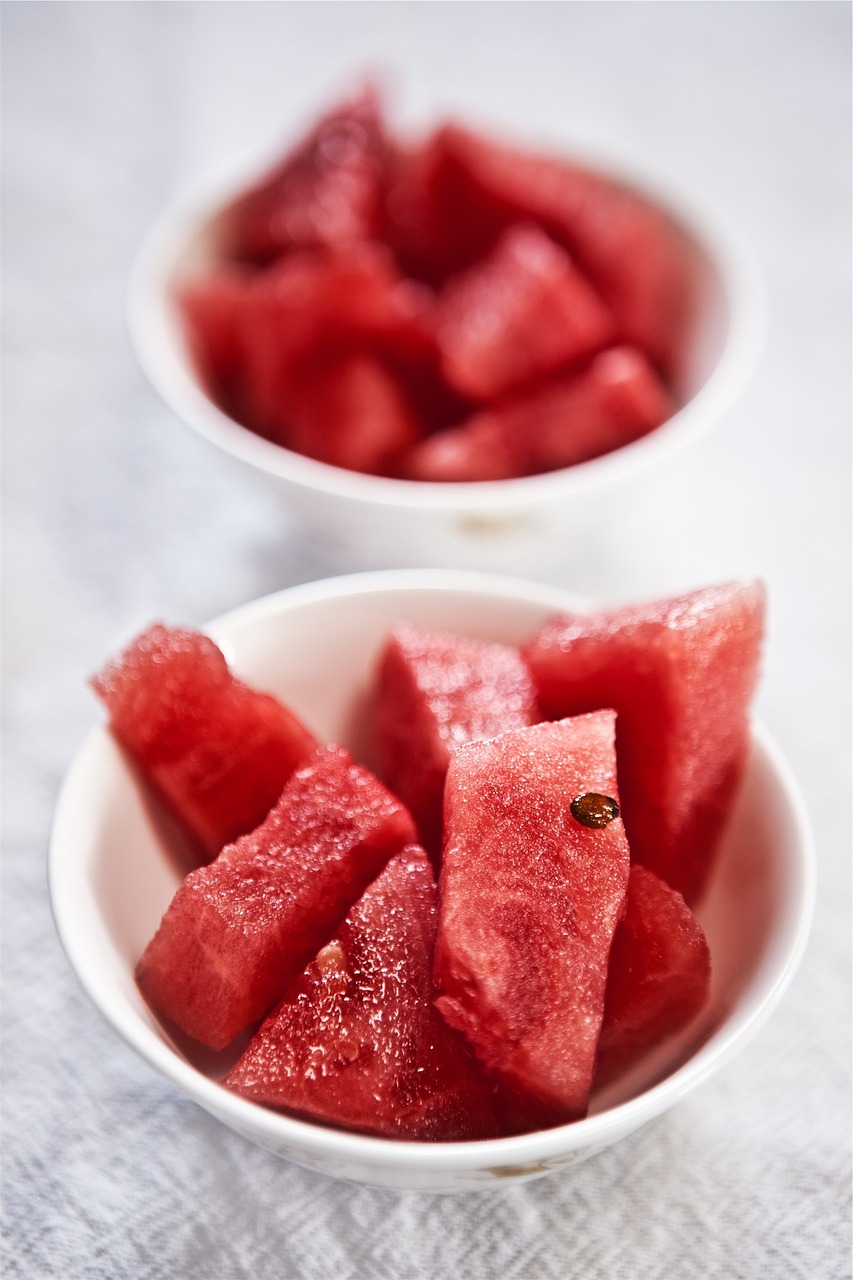 watermelon fruits food free photo