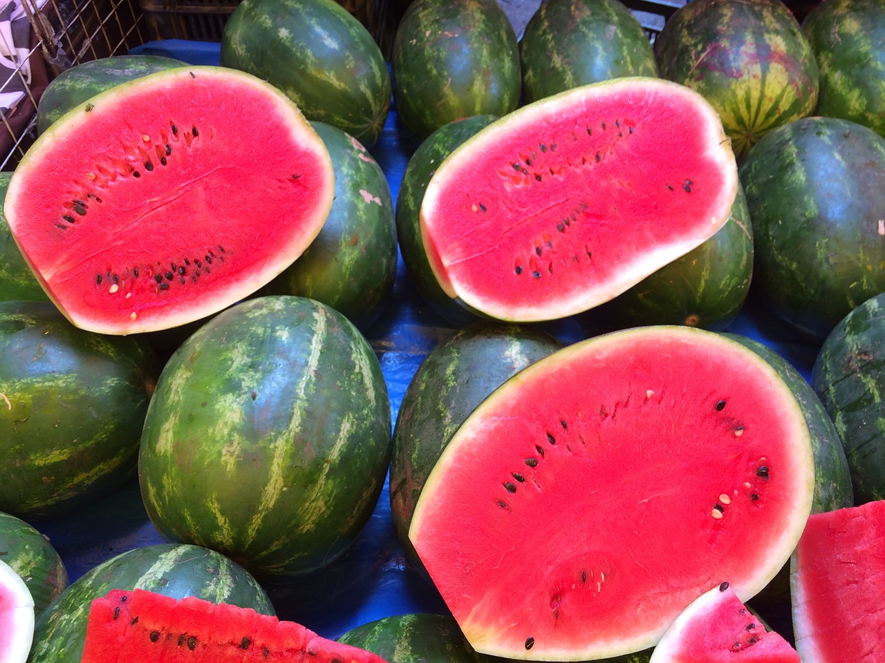 watermelon fruit red free photo