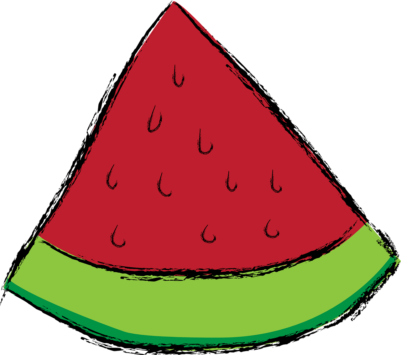 watermelon red green free photo