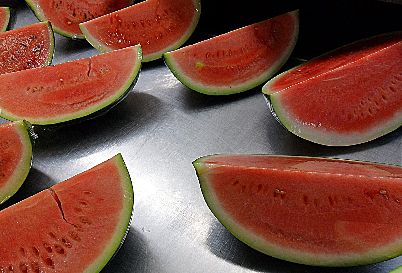watermelon slices fruit free photo