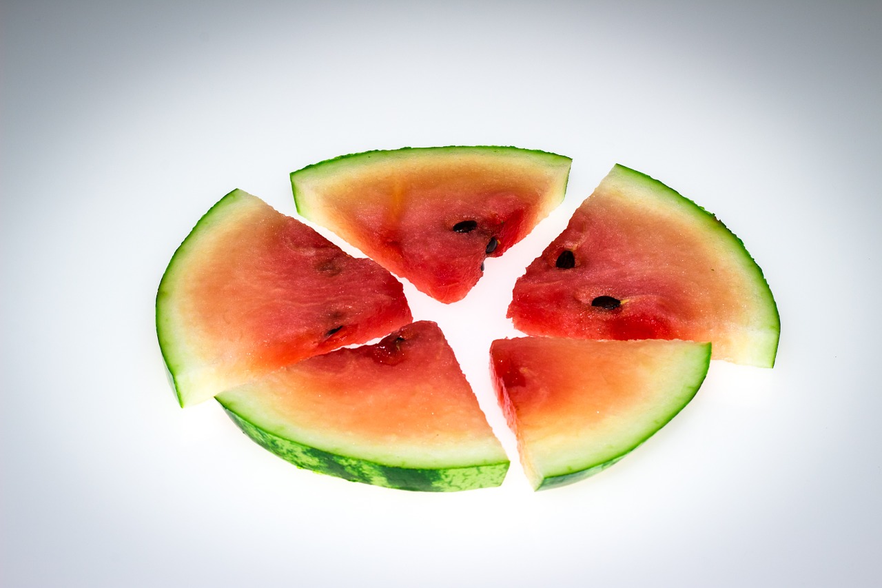 watermelon fruit slice free photo