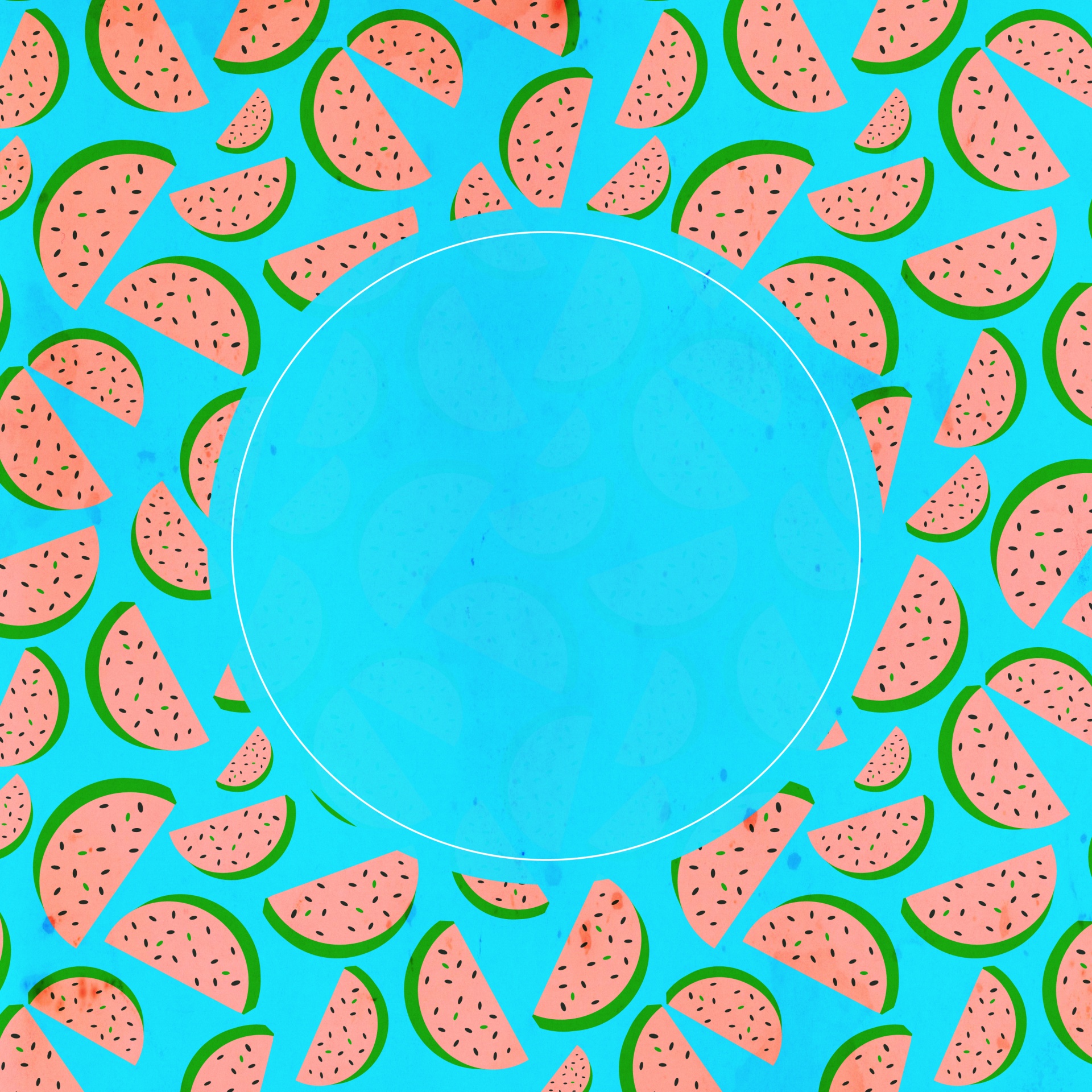 fruit watermelon pattern free photo