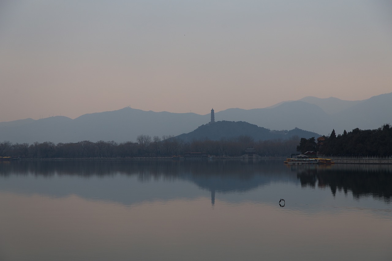 waters lake reflection free photo