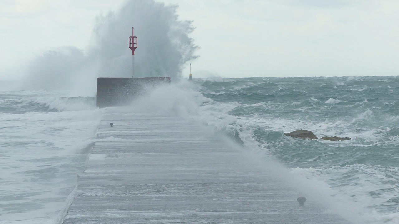 waters winter sea free photo