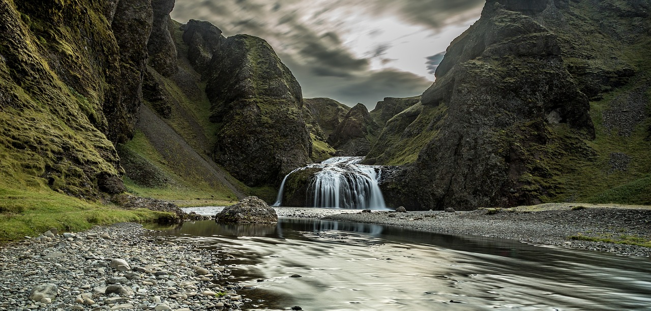 waters nature waterfall free photo