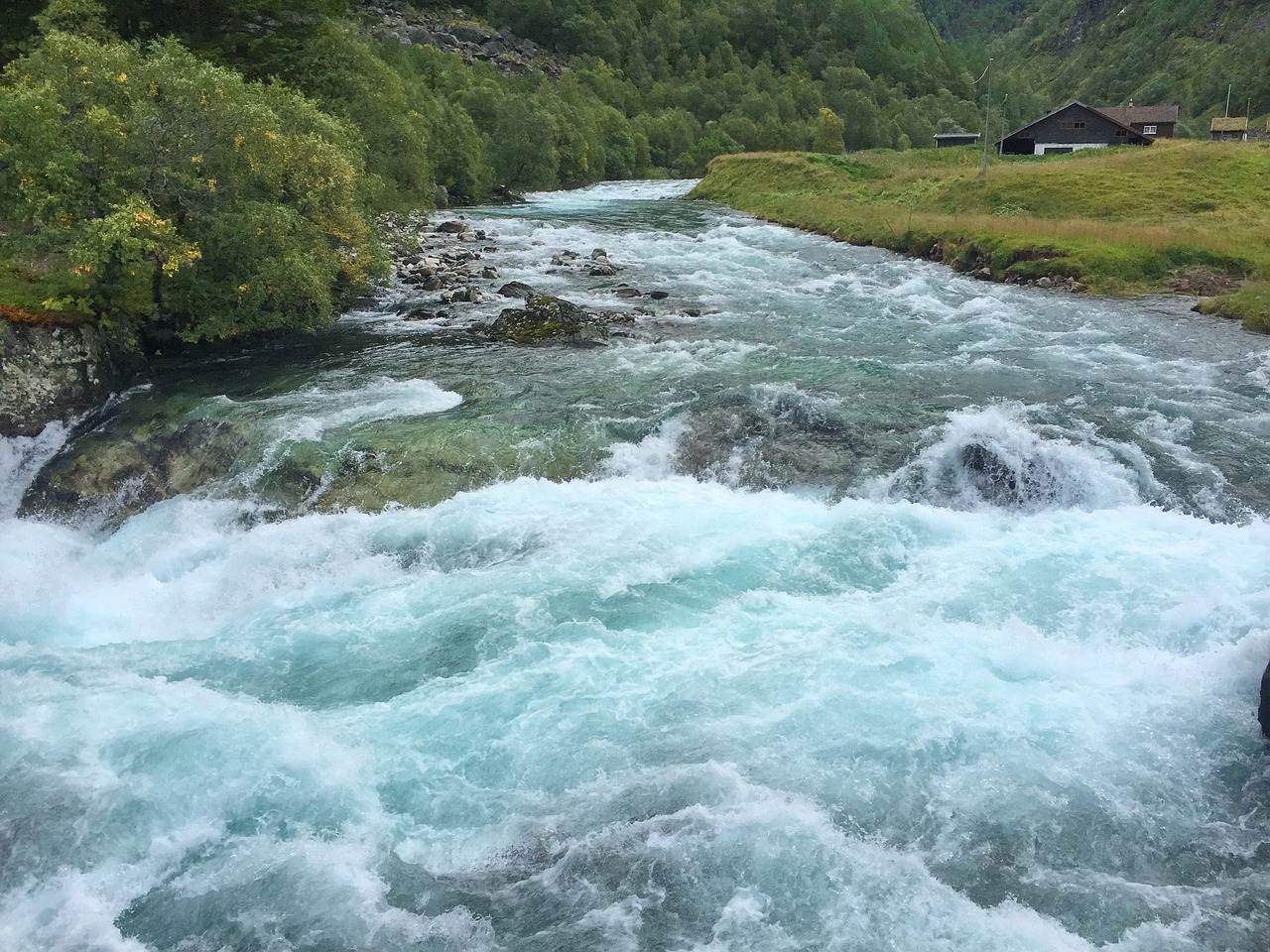 waters waterfall nature free photo