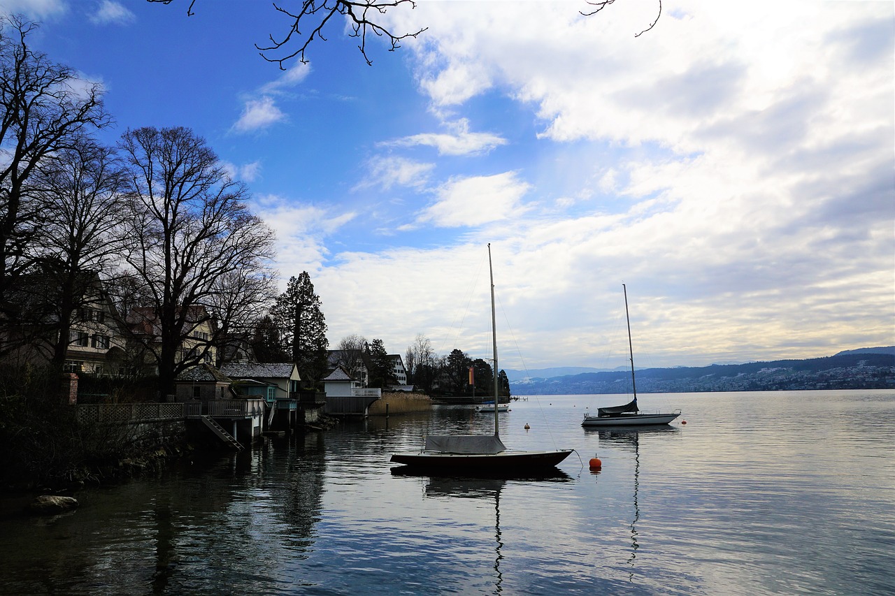 waters  reflection  sky free photo