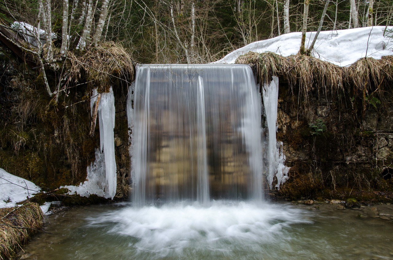 waters  waterfall  river free photo