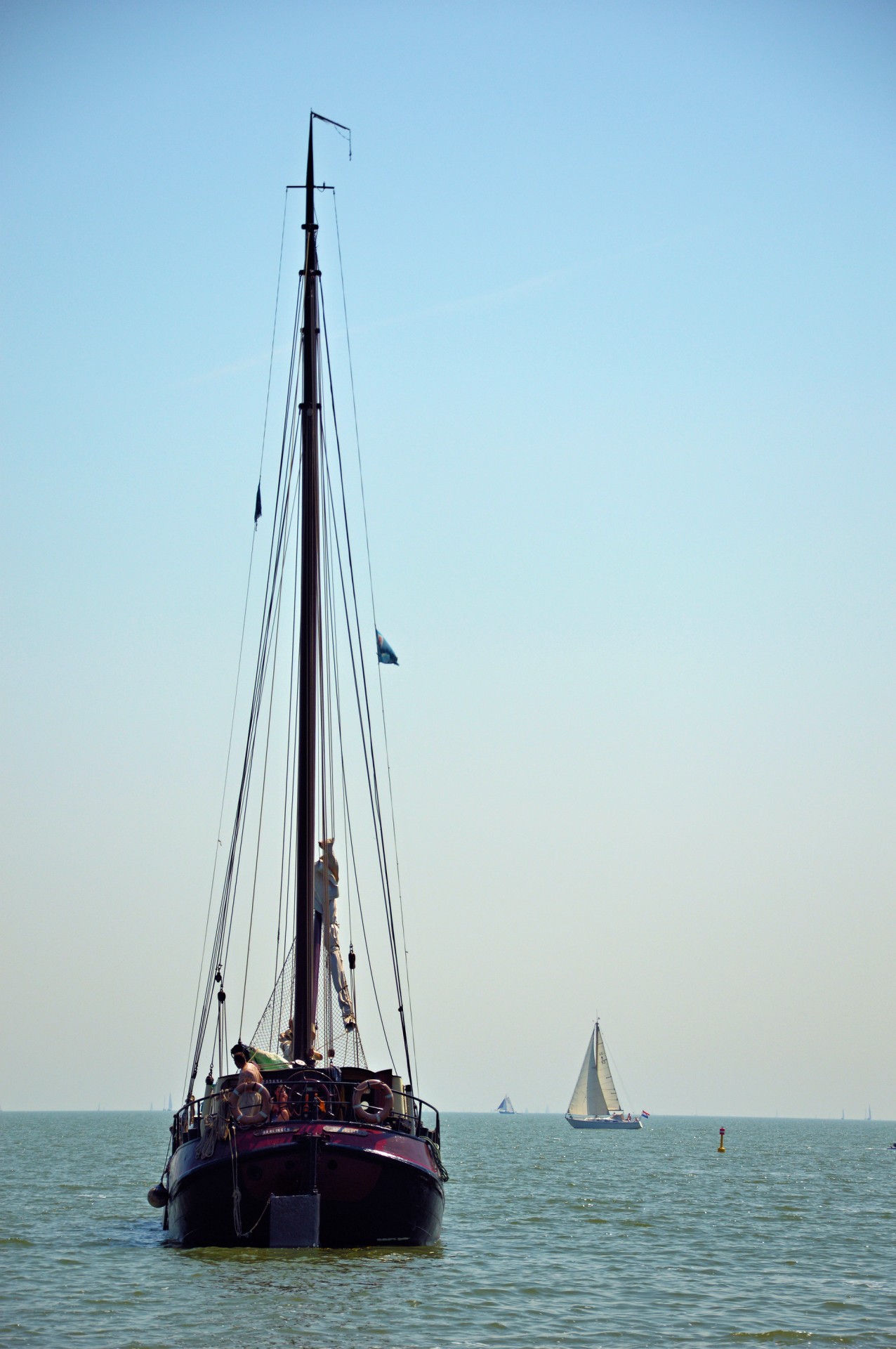 motorboat sailboat sail free photo
