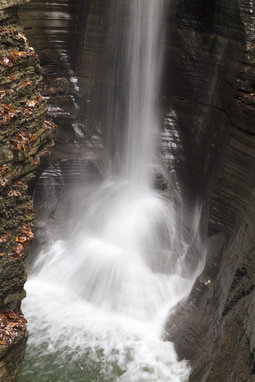 watkins glen new york state waterfall free photo