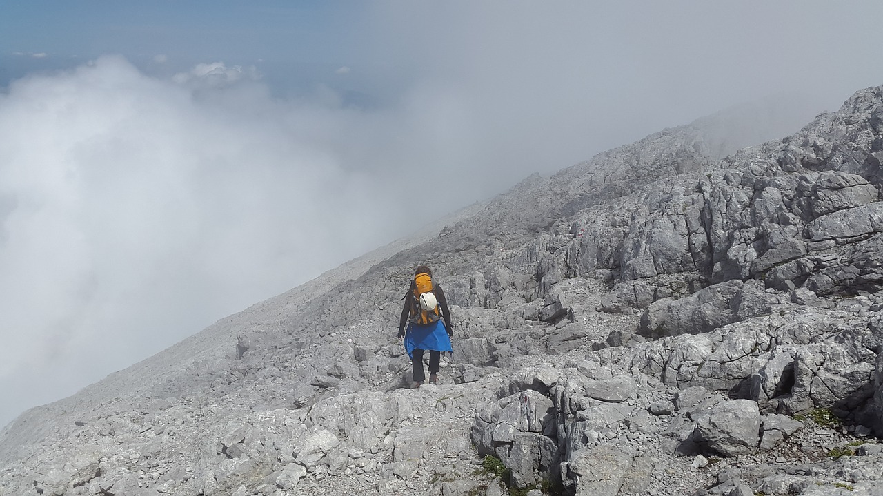 watzmann mountaineering loneliness free photo