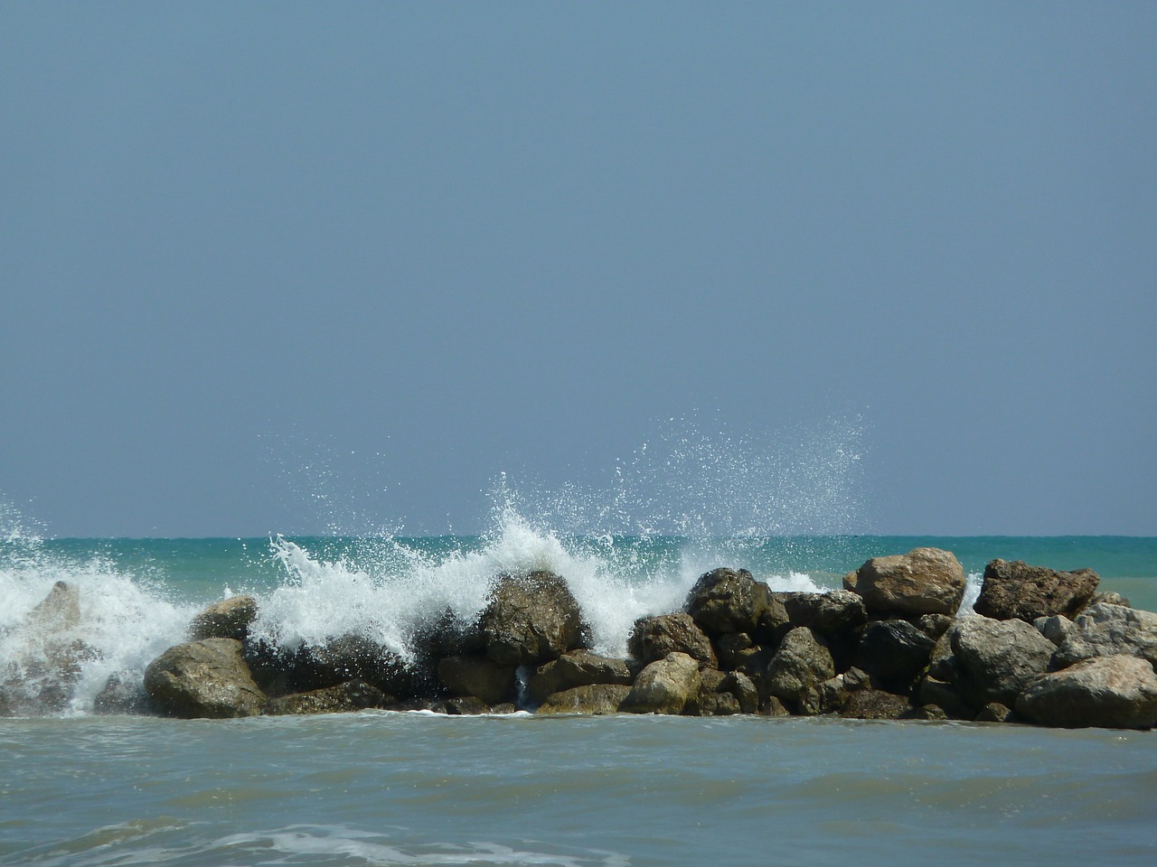 wave sea ocean free photo