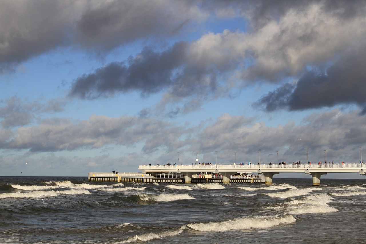 baltic sea beach poland kołobrzeg free photo