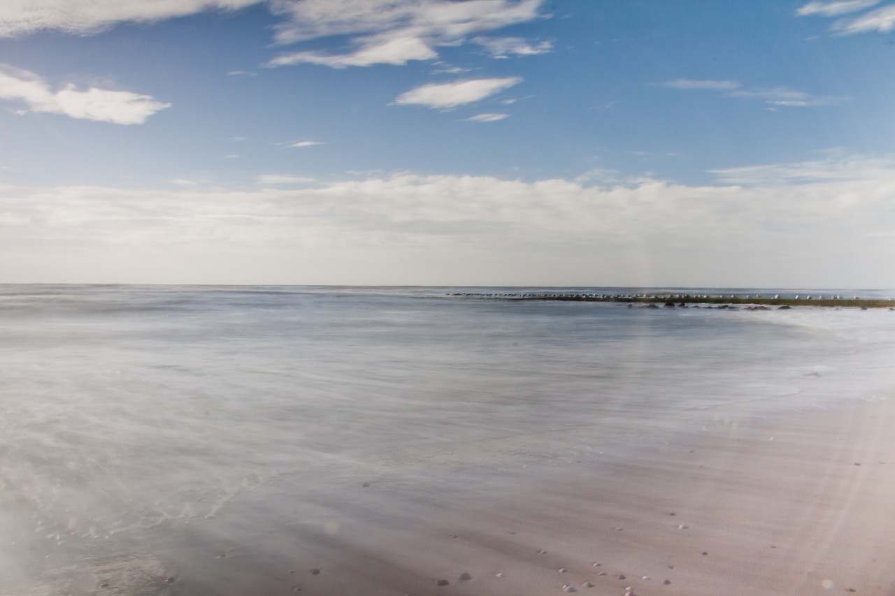 wave beach sand free photo