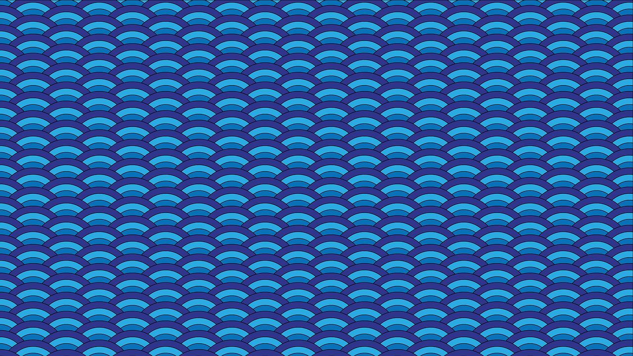 wave pattern blue free photo