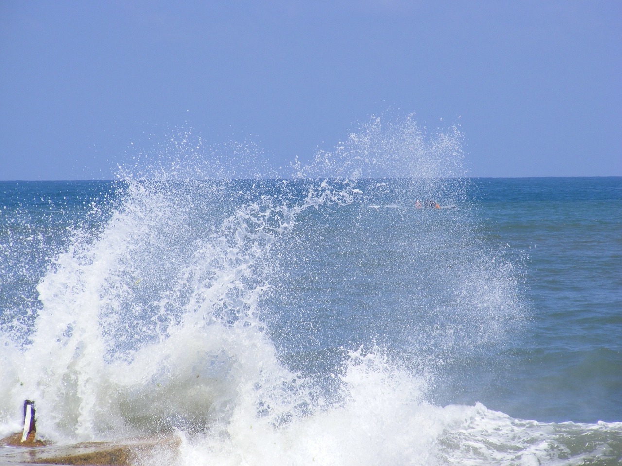 wave splash water free photo