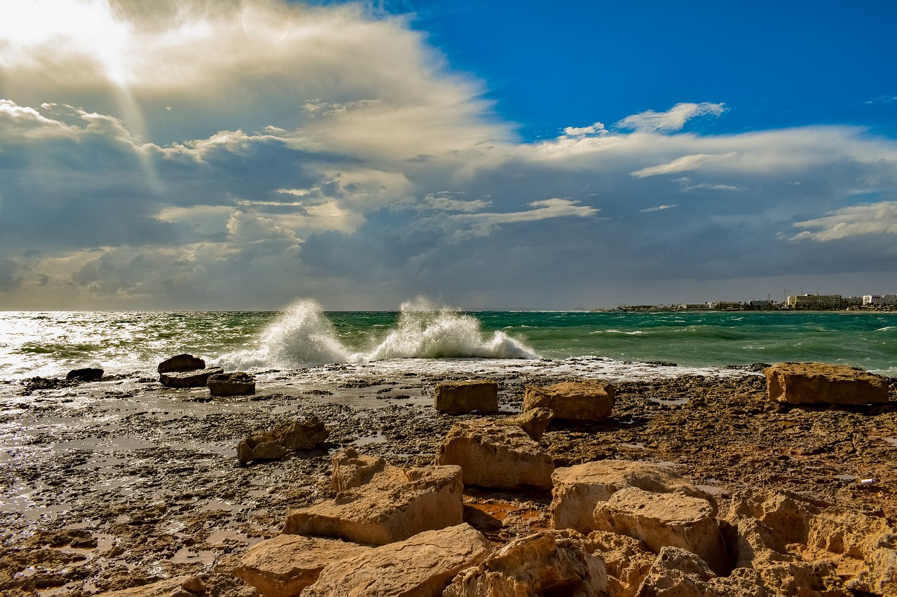 wave  crashing  water free photo