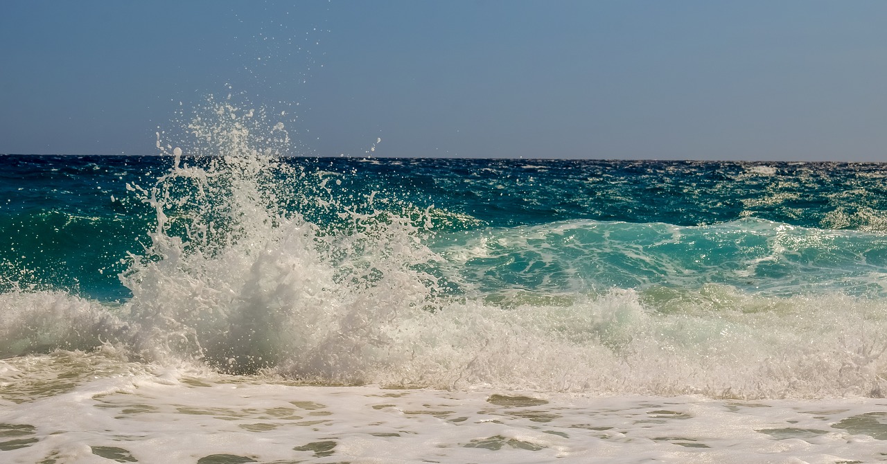 wave  transparent  turquoise free photo