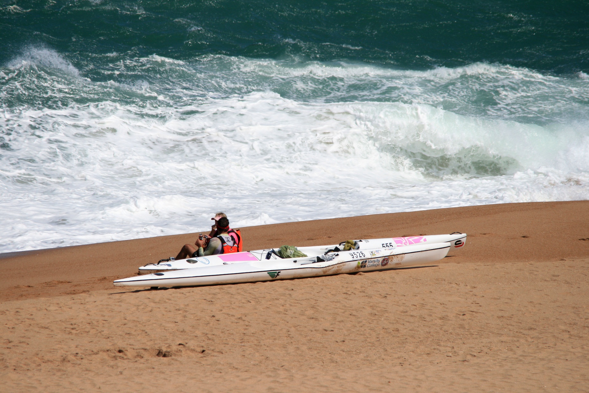 kayak kayakers preparing free photo