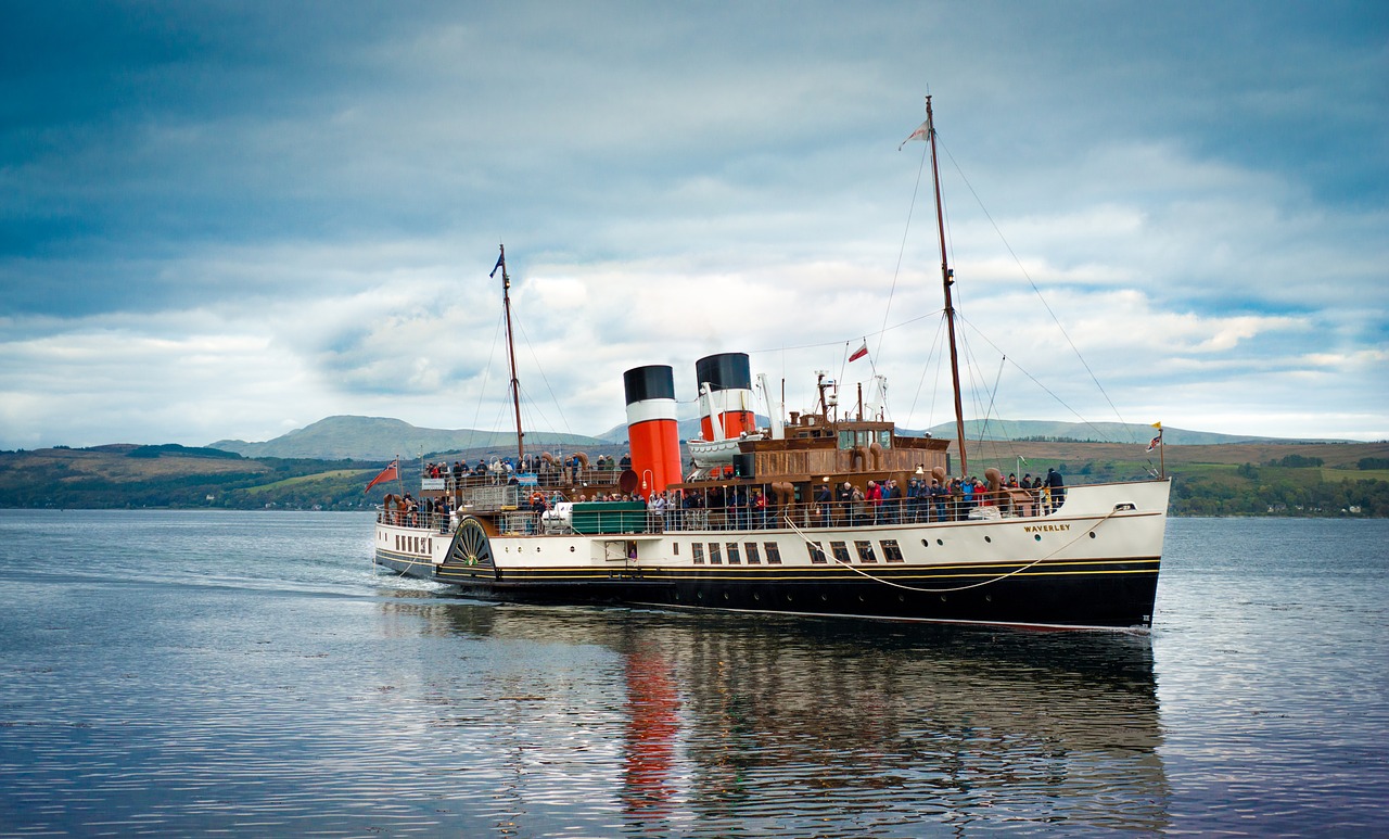 waverley paddle steamer scotland free photo
