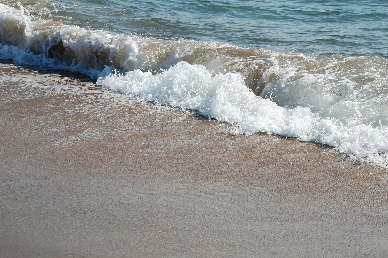 waves sea movement free photo