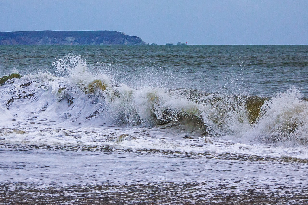 waves ocean england free photo