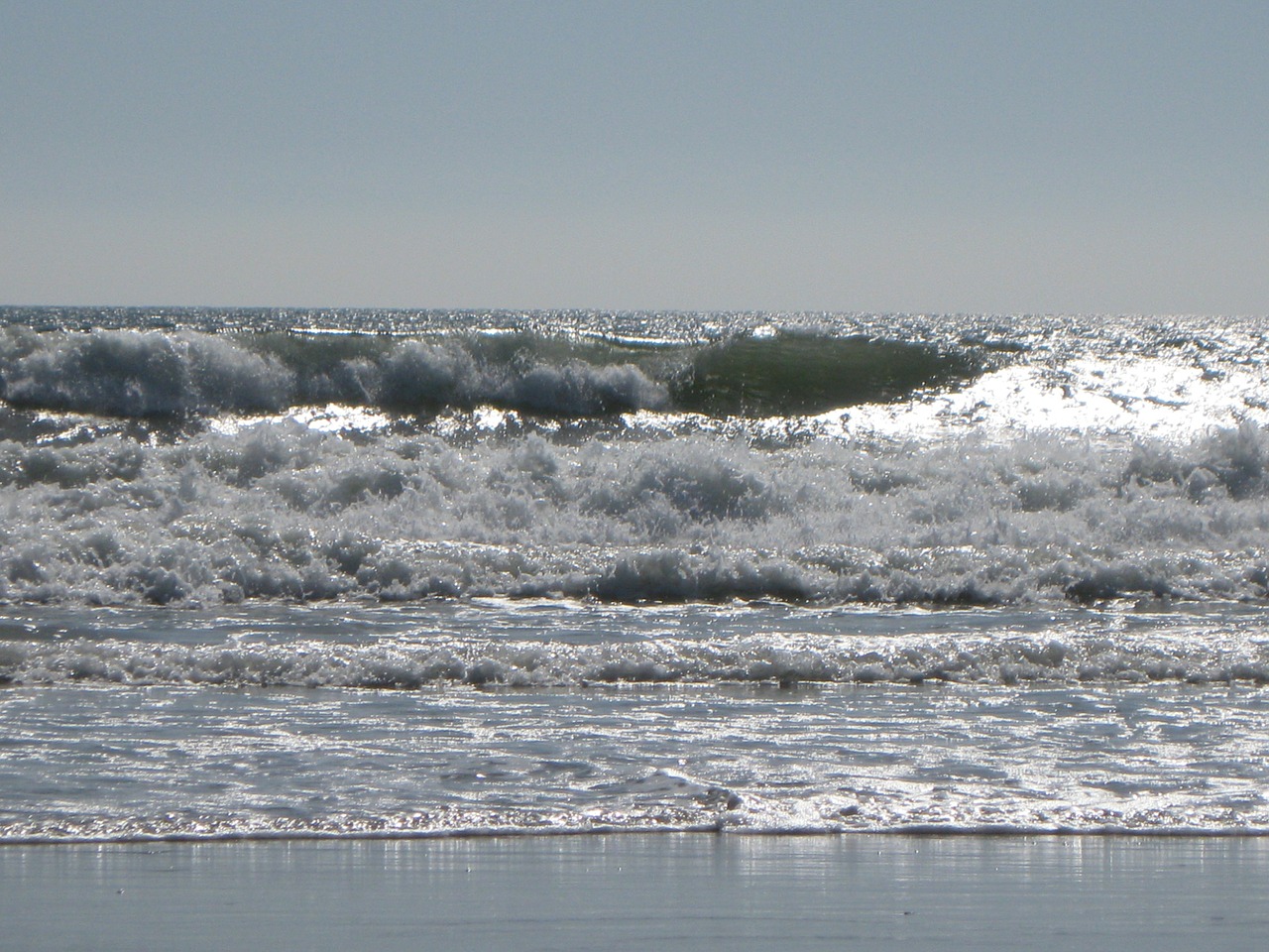 waves beach tides free photo