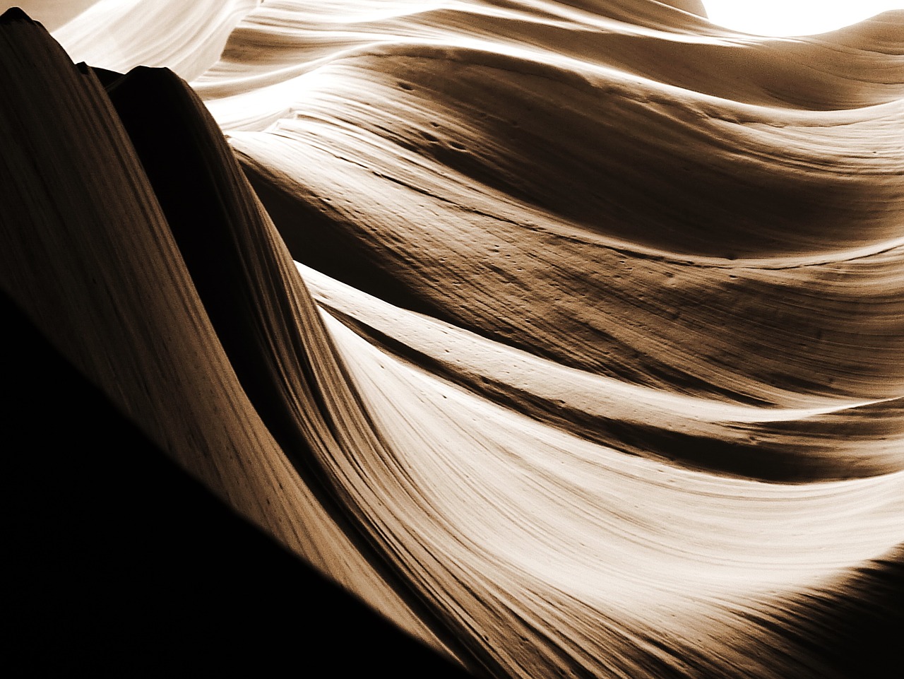 waves antelope canyon flow free photo