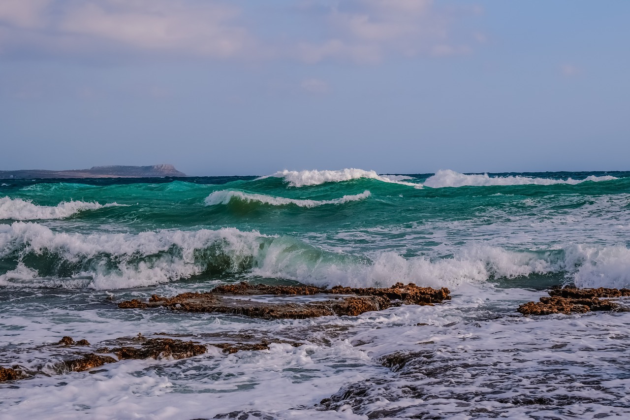 waves sea seascape free photo