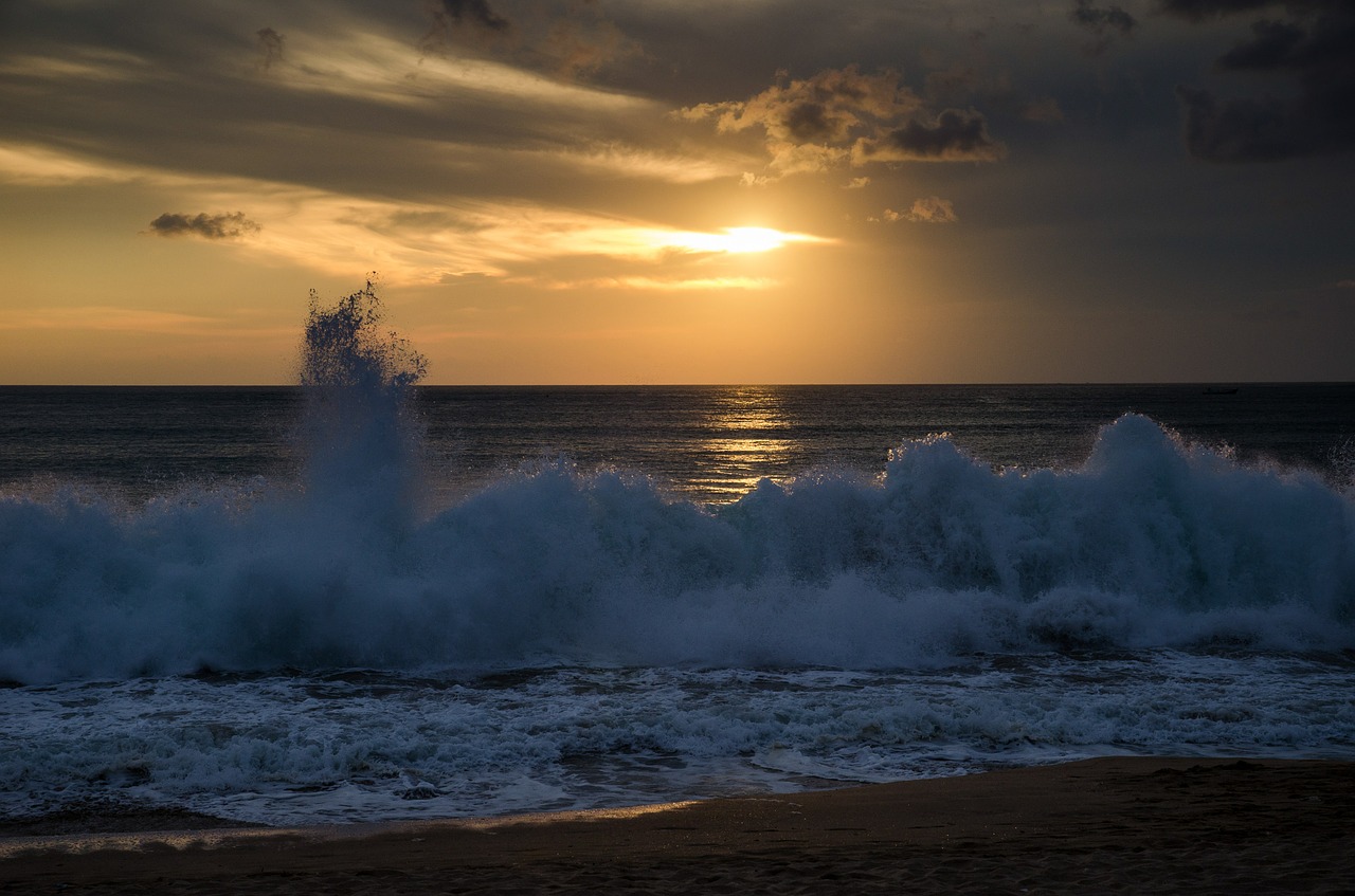 waves ocean sea free photo