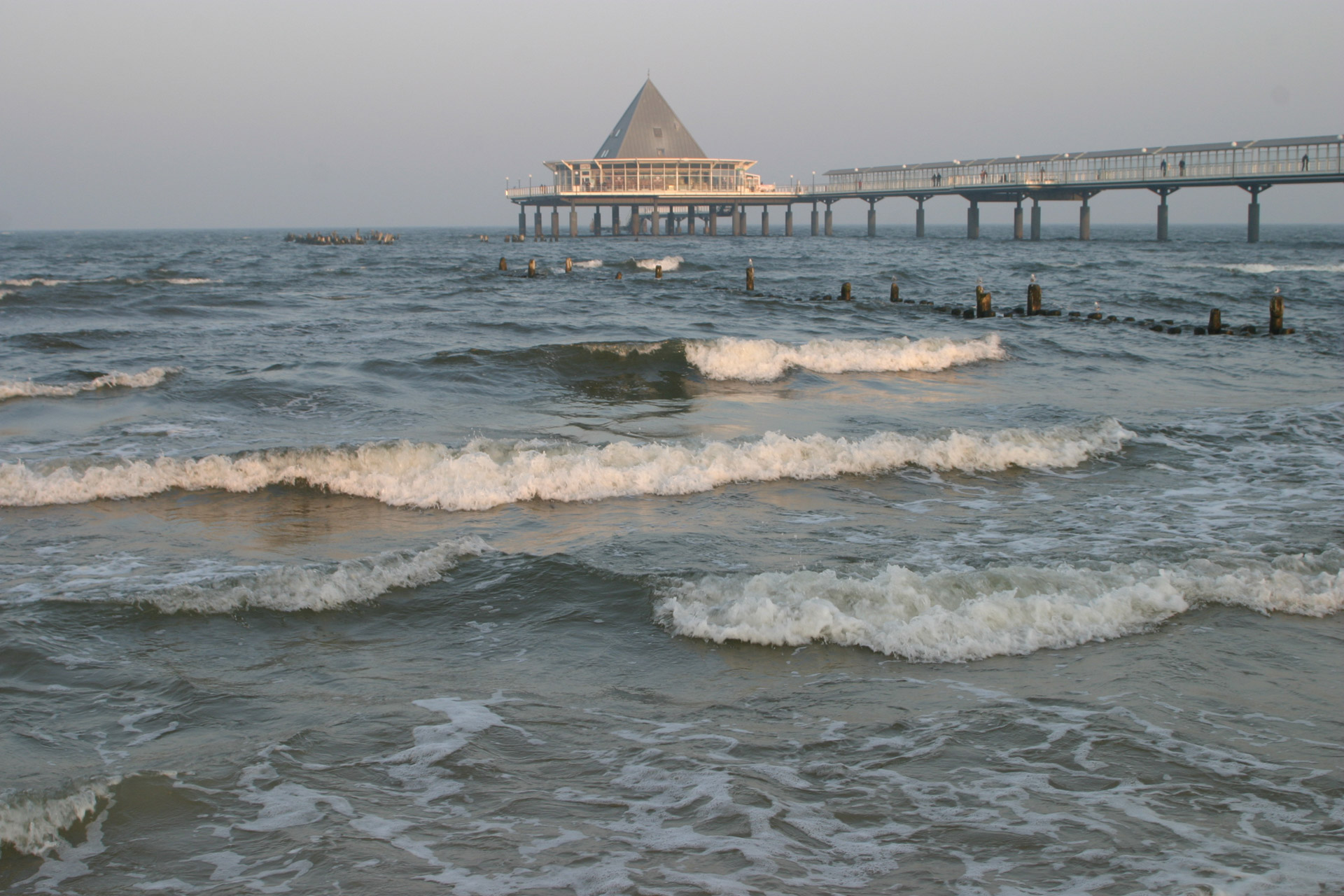 waves baltic sea free photo