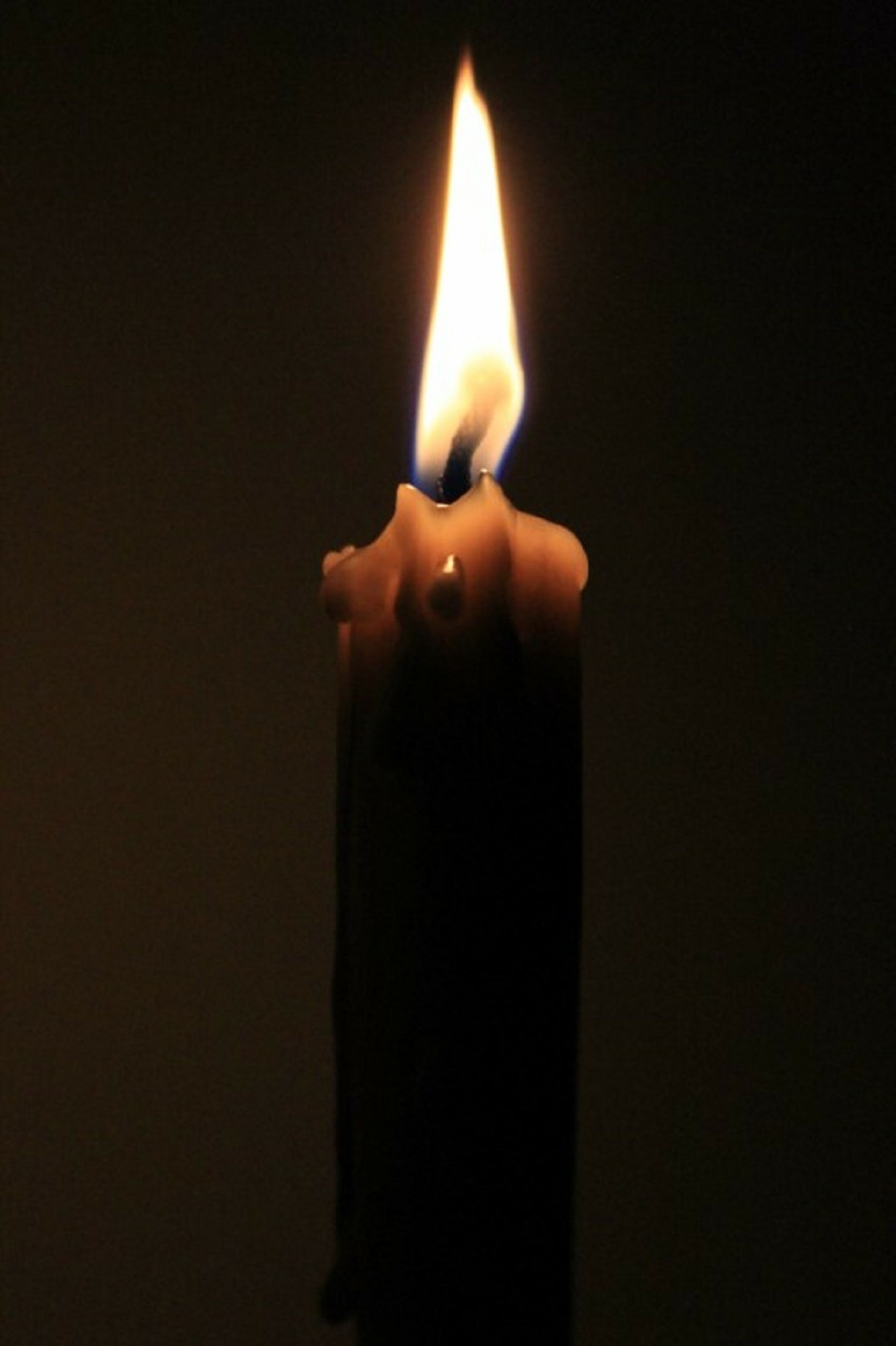 wax candle fire wick free photo