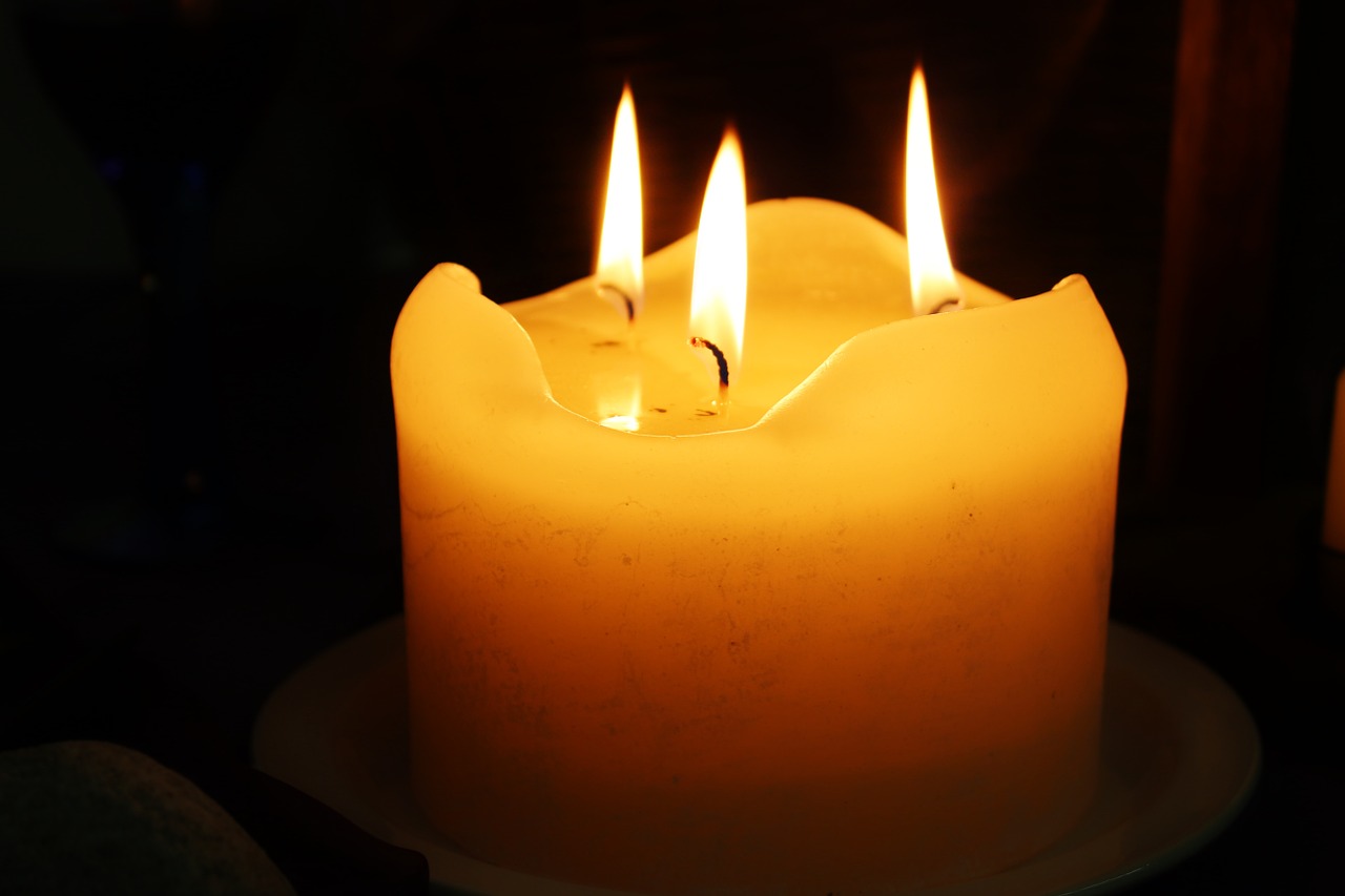 wax candle advent candle free photo