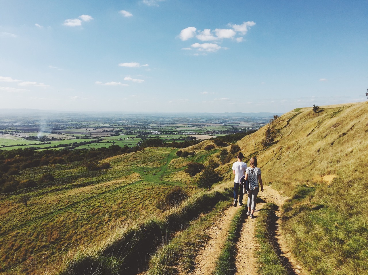 way path couple free photo