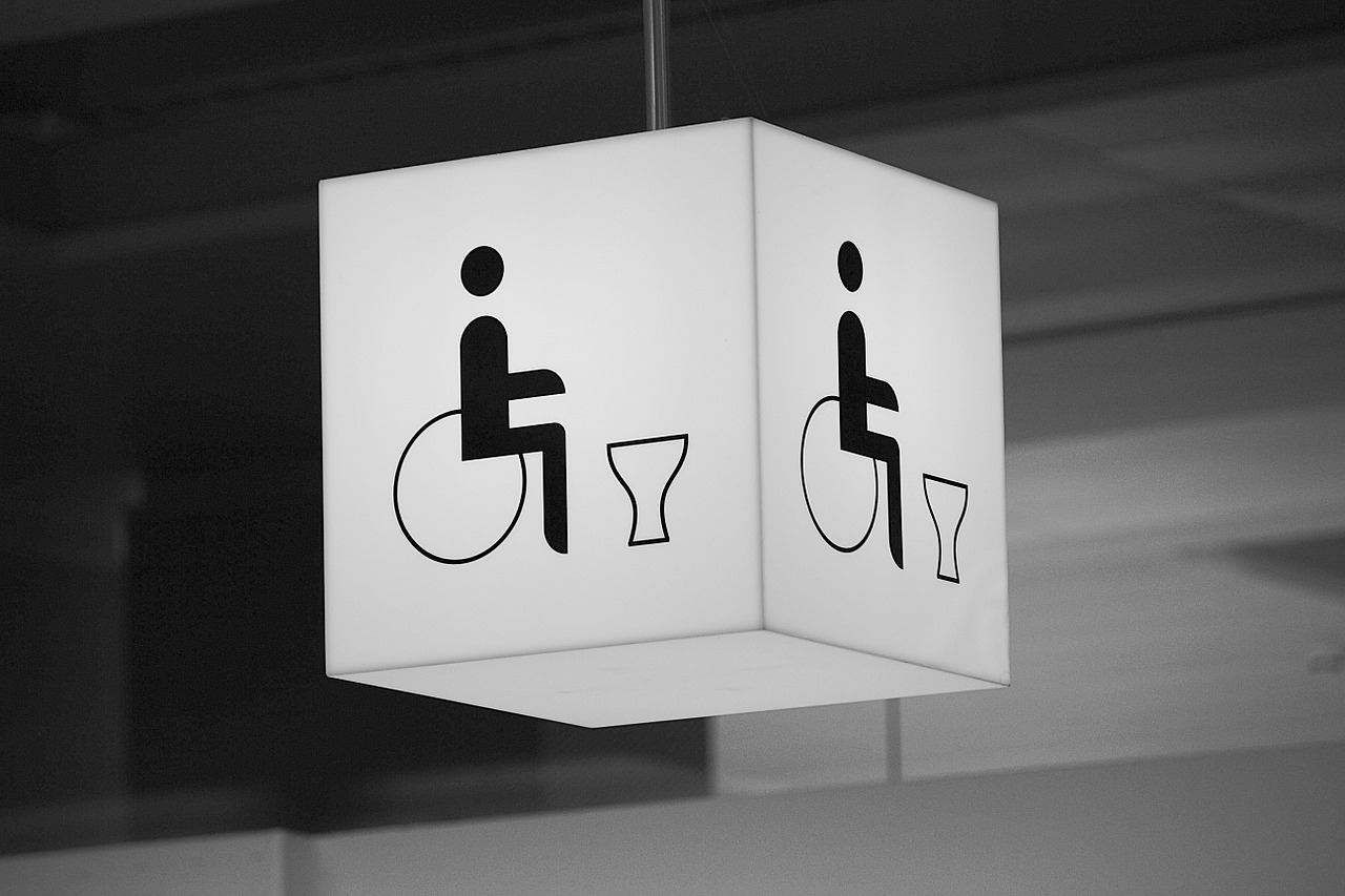 wc wheelchair users toilet free photo