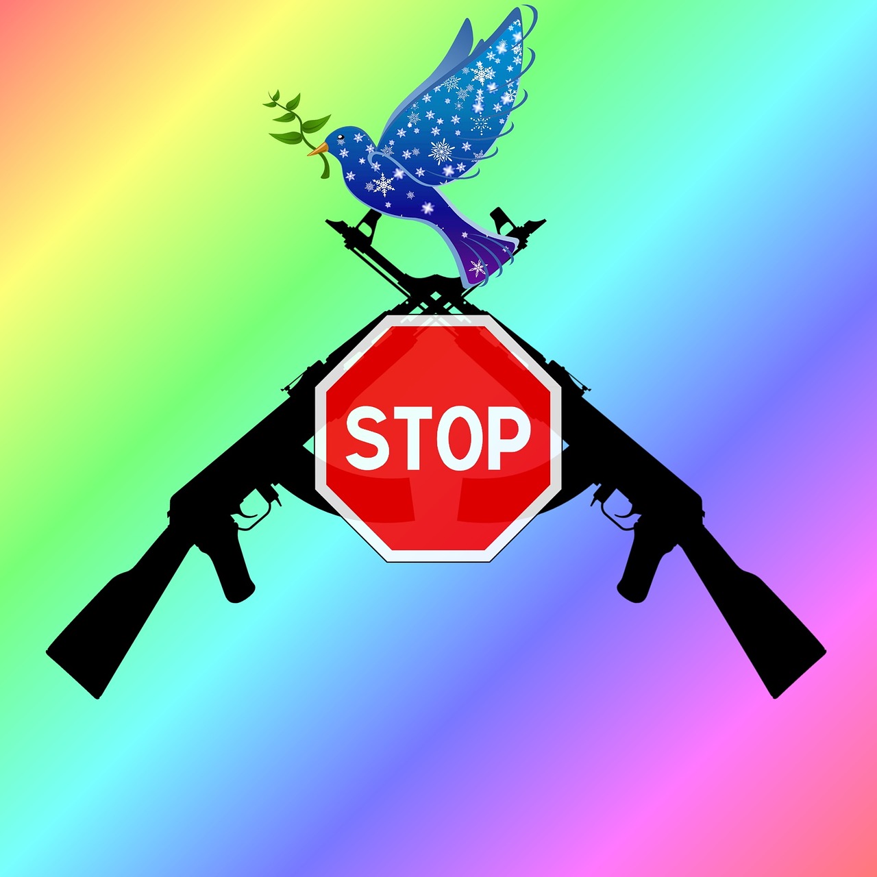 weapons stop harmony free photo