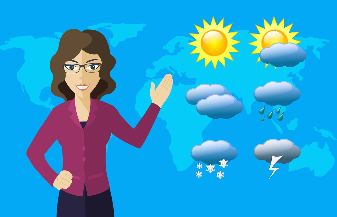 weather  forecast  reporter free photo