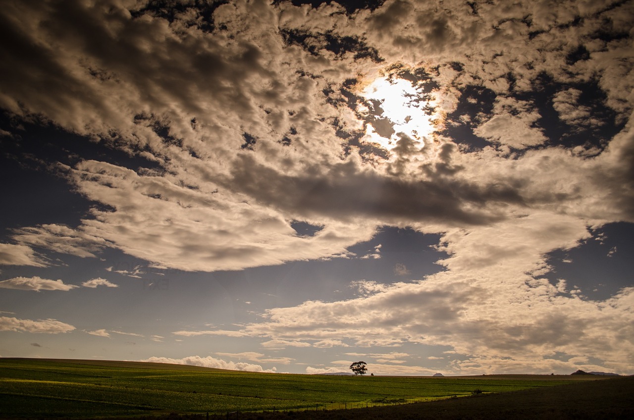 weather clouds sun free photo