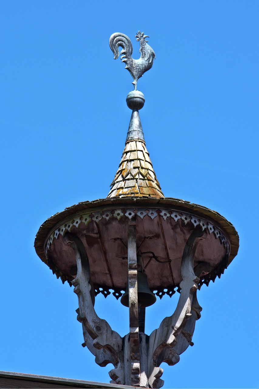 weather vane weather bell storm bell free photo