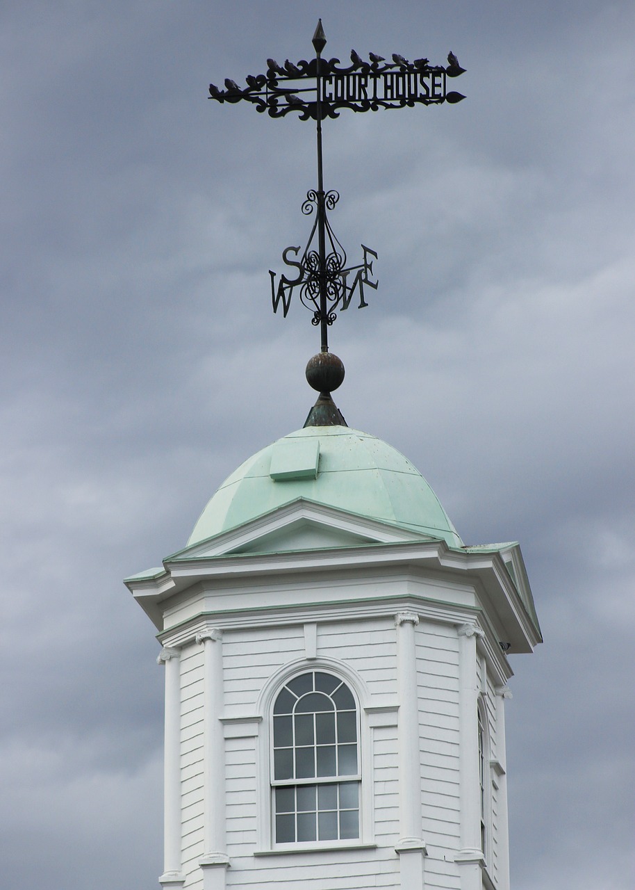 weather vane copula sussex county courthouse free photo