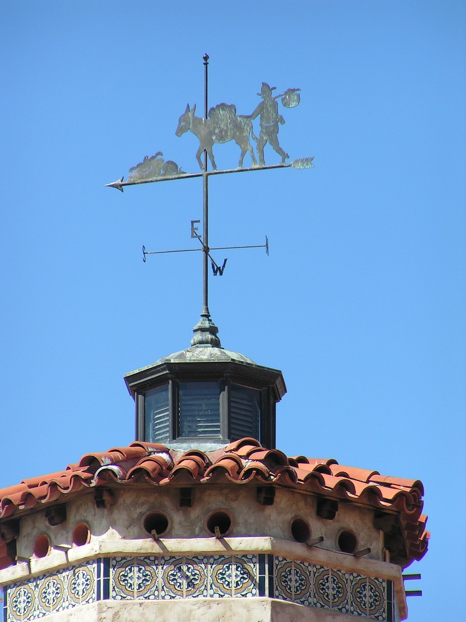 weather vane death valley scotty's castle free photo