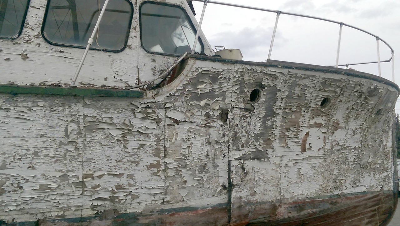 weathered boat boat weathered free photo