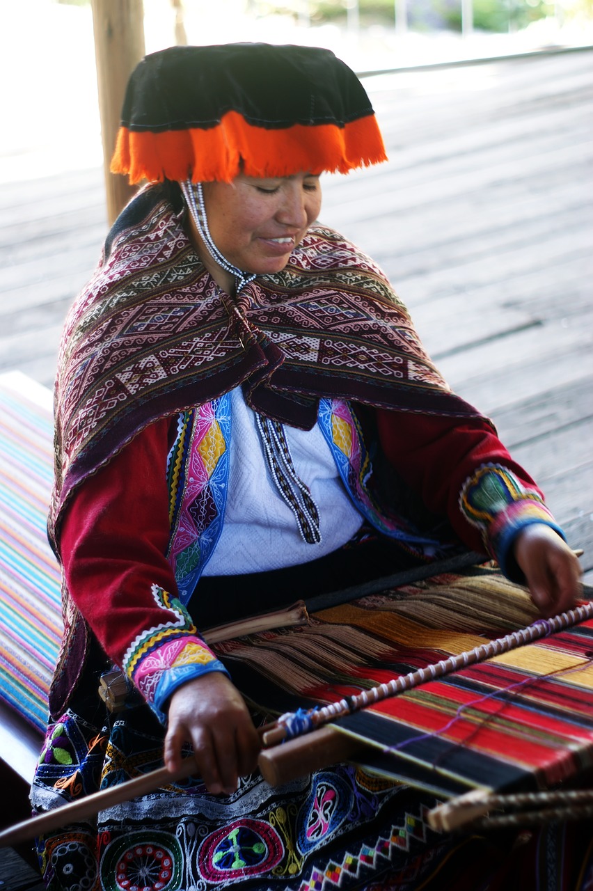 weaver  costume  peru free photo