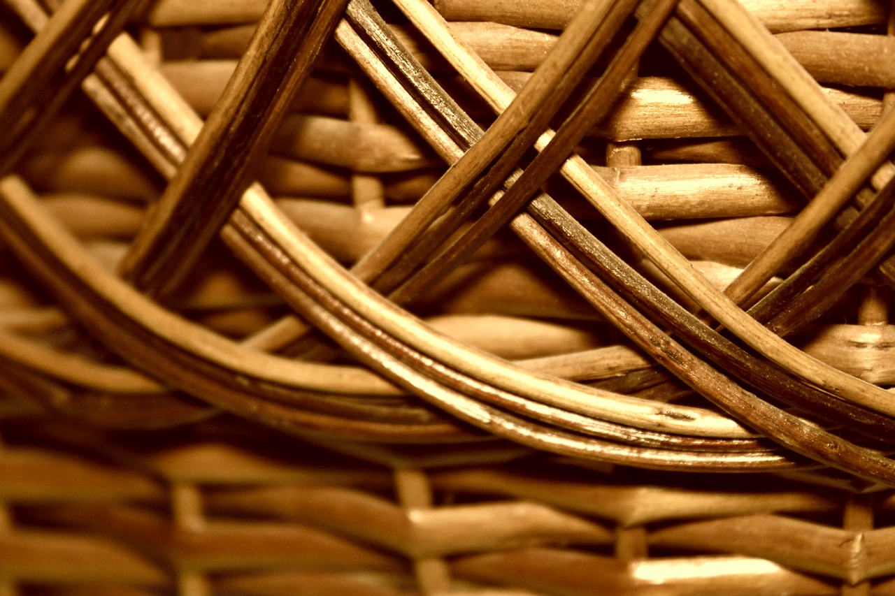 weaving  basket  braided free photo