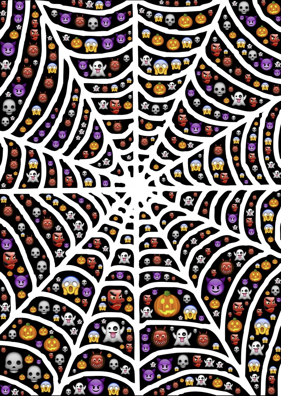 web spiderweb halloween free photo