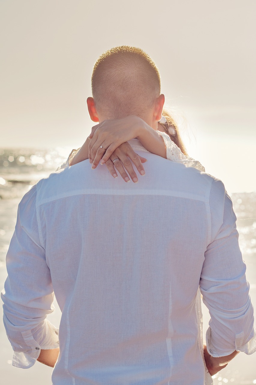 wedding beach wedding love free photo