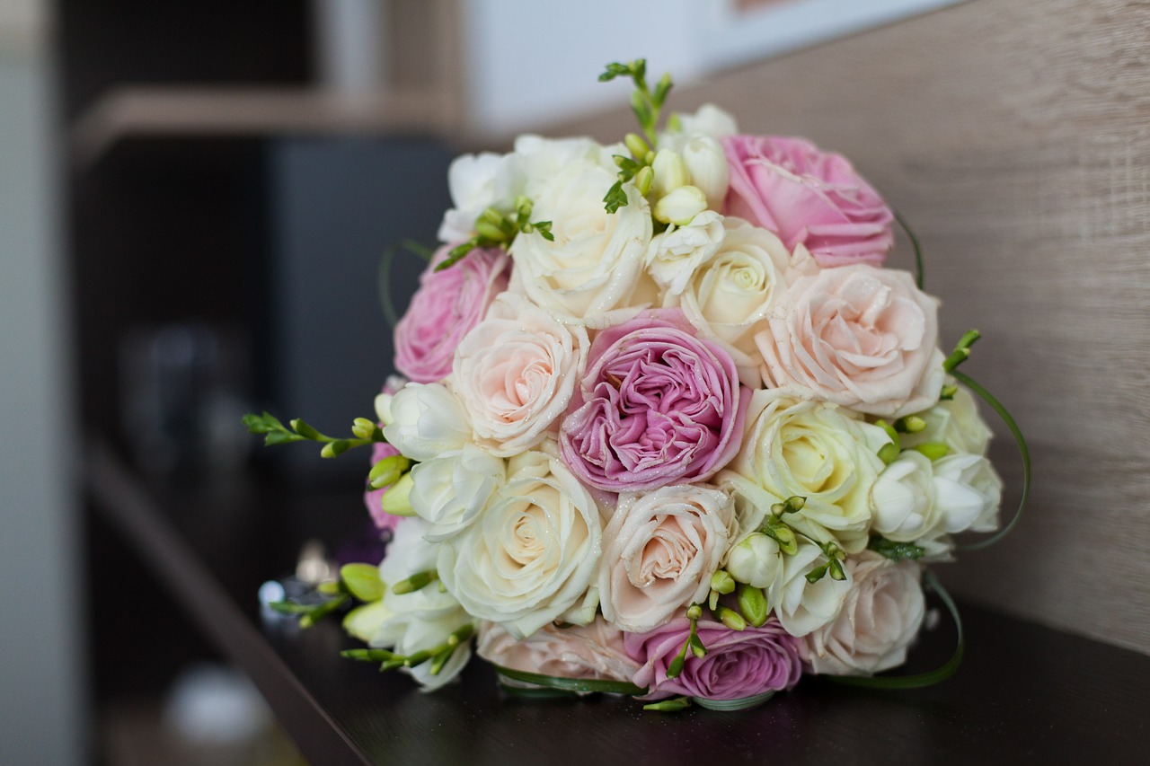 wedding bouquet marriage free photo